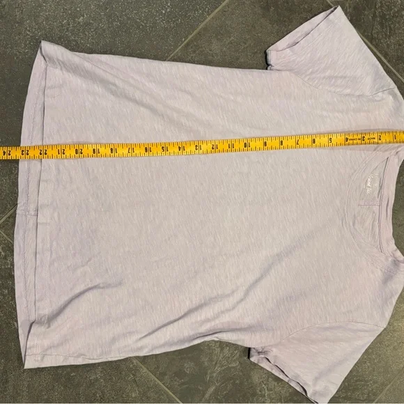 J. Crew Light Purple Short Sleeve Tee - Picture 6 of 6